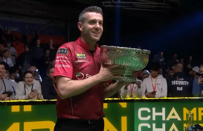 Mark Selby will be the defending Champion of Champions in 2026