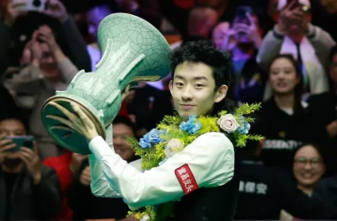 2025 International Championship winner Wu Yize