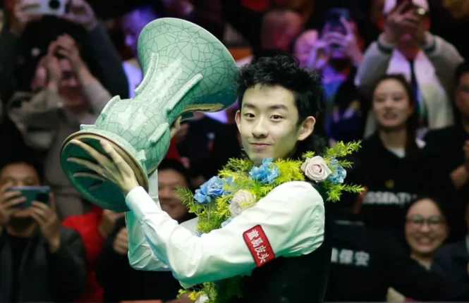 2025 International Championship winner Wu Yize