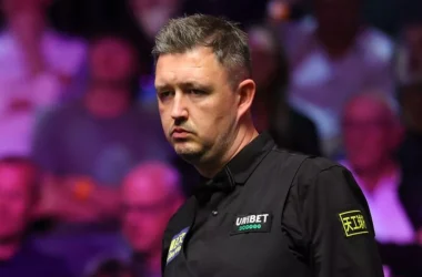 Kyren Wilson competing at the 2026 British Open